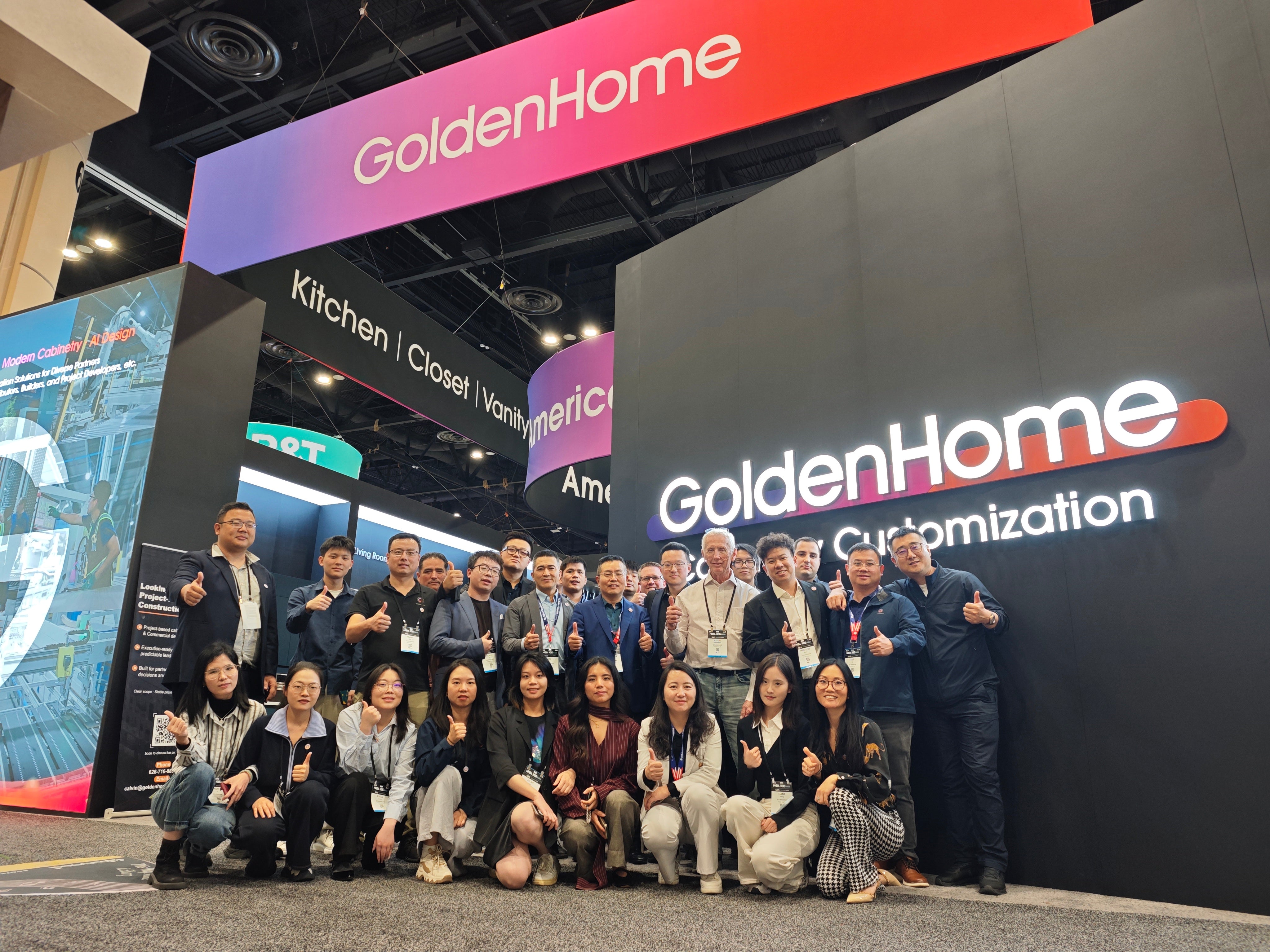 GoldenHome Named Best of KBIS 2026 Finalist, Showcases America-Made Cabinetry Customization