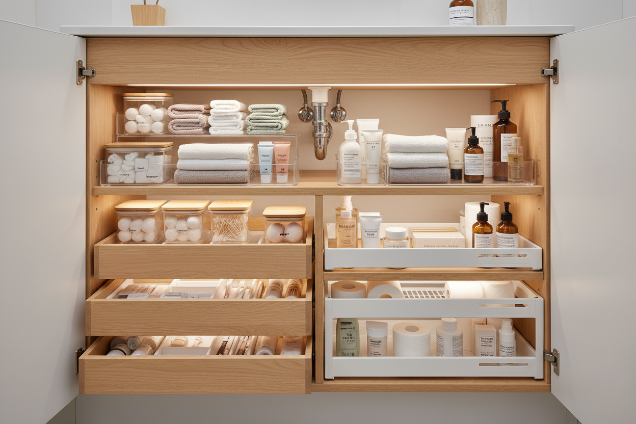 bathroom cabinets