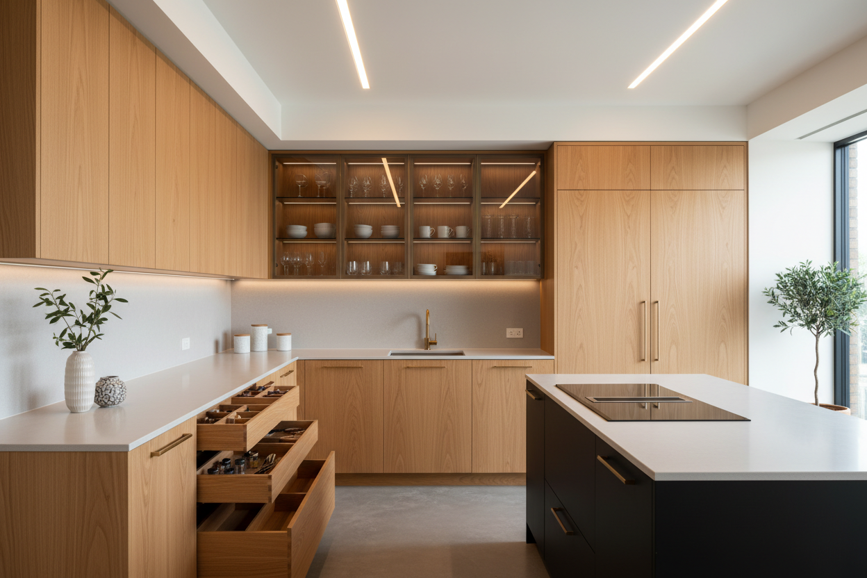 How Custom Kitchen Cabinets Improve Home Value and Long-Term ROI