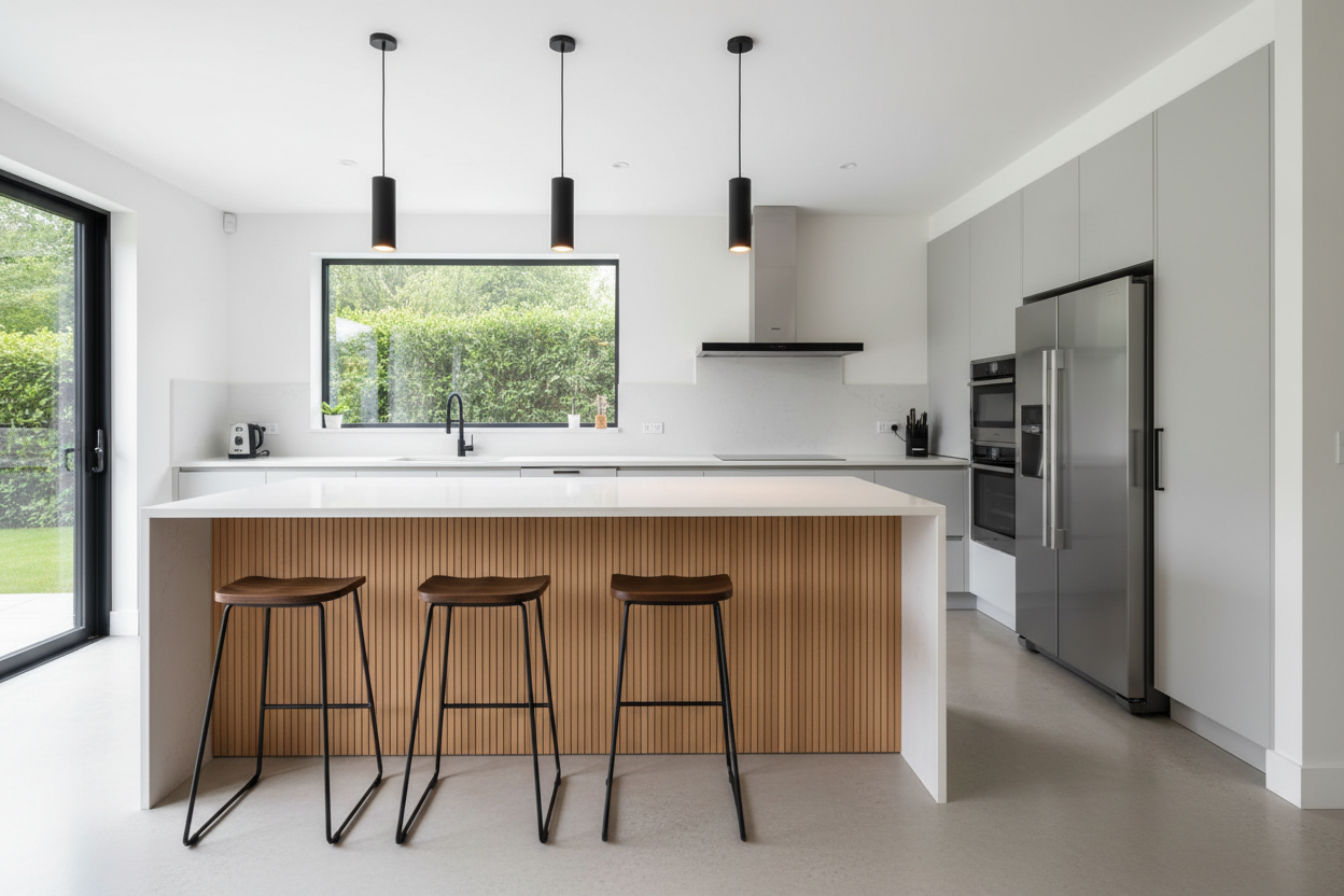 island modern kitchen