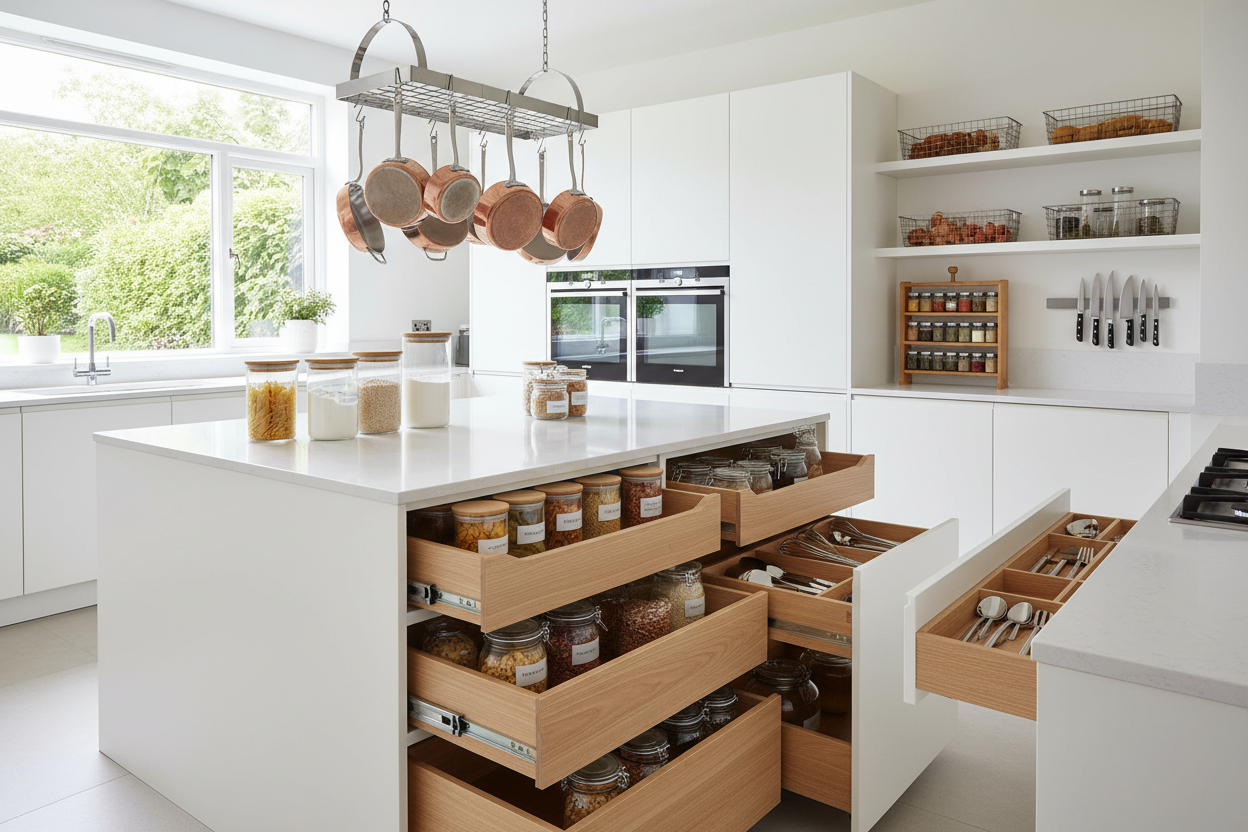 kitchen cabinet storage ideas