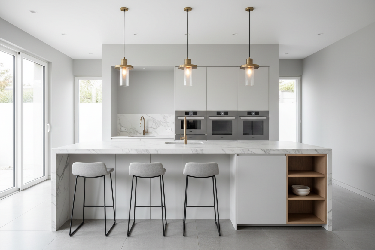 island modern kitchen