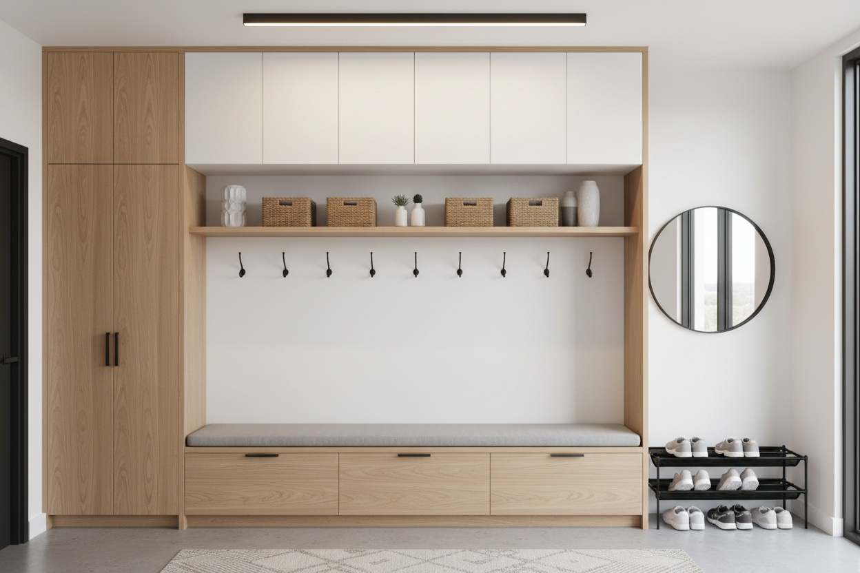 mudroom storage