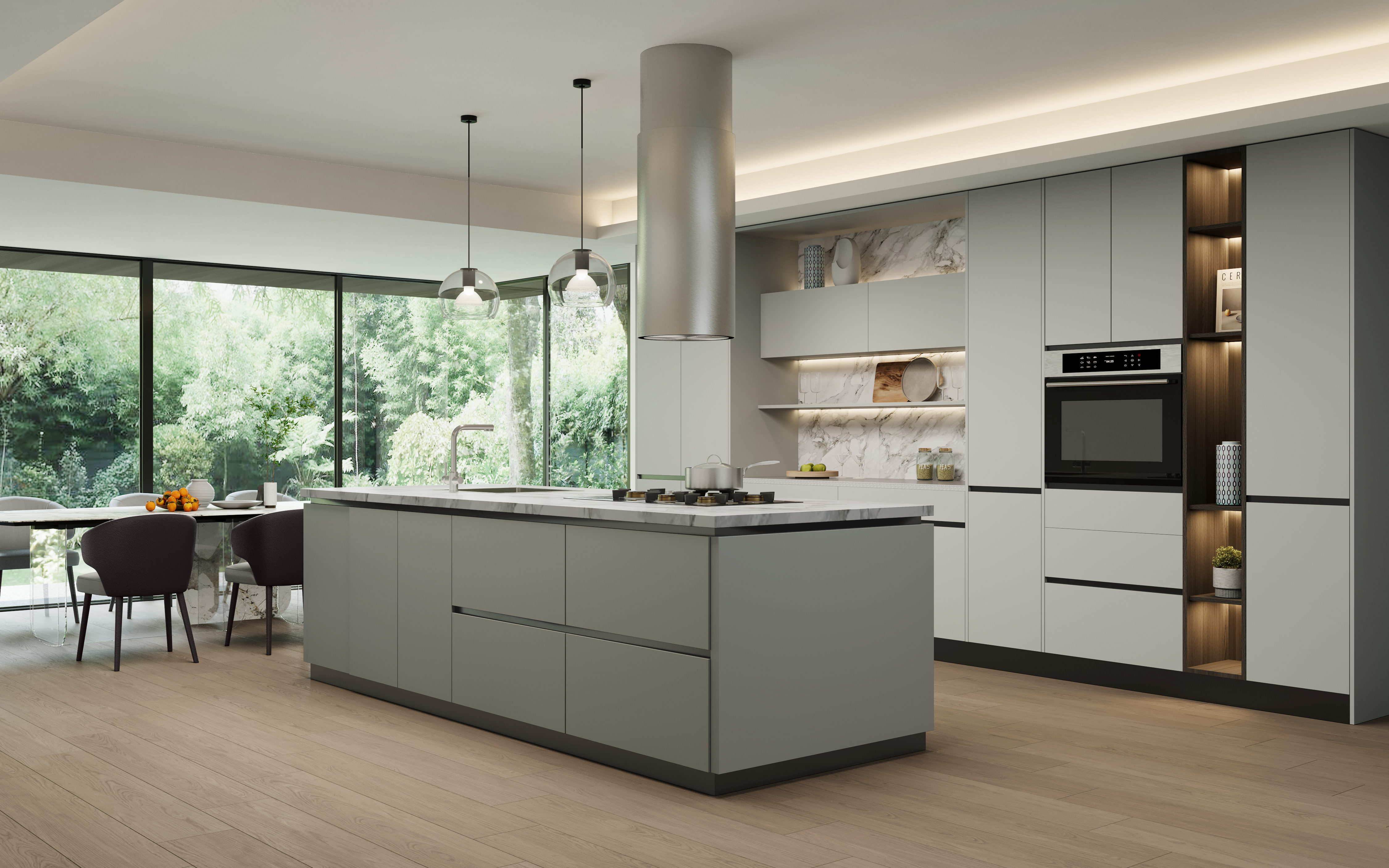 kitchen cabinets with knobs