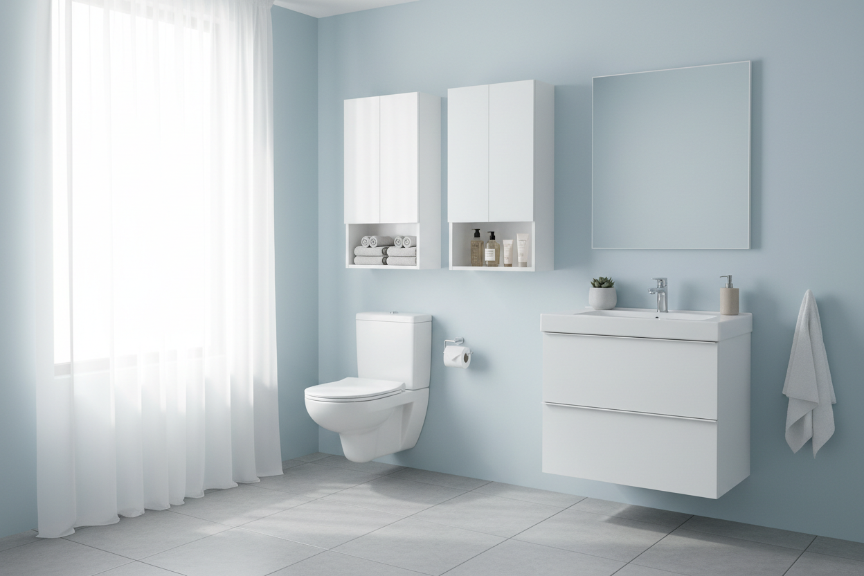 custom bathroom cabinet