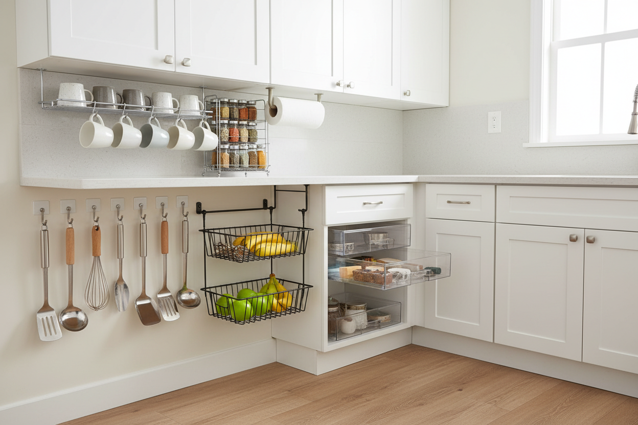 Under Cabinet Storage Ideas