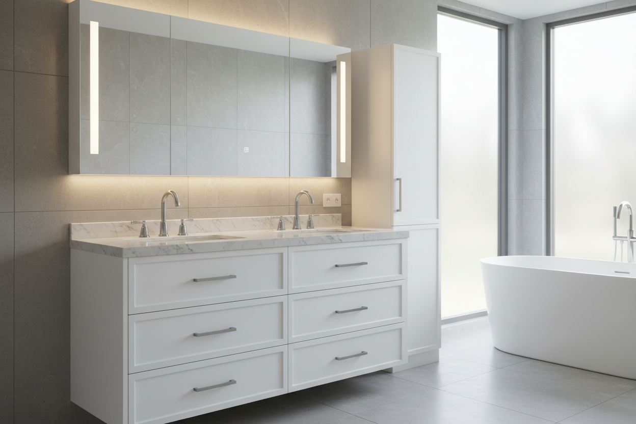 bathroom cabinets