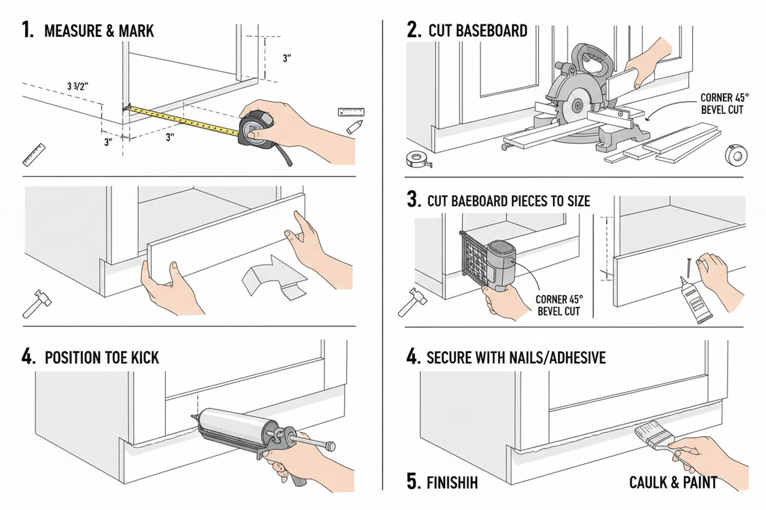 Cabinet Baseboard Guide