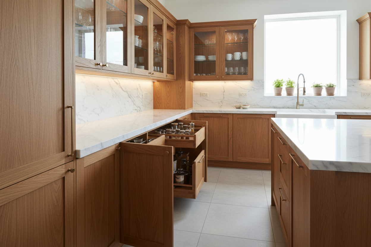 Custom kitchen cabinets