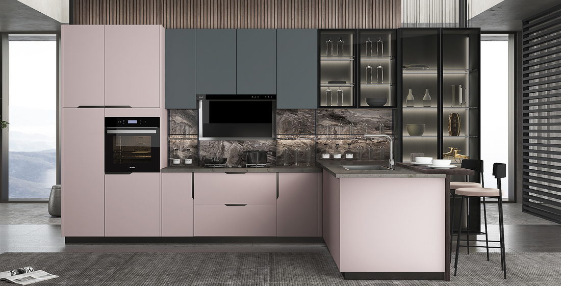 frameless kitchen cabinets