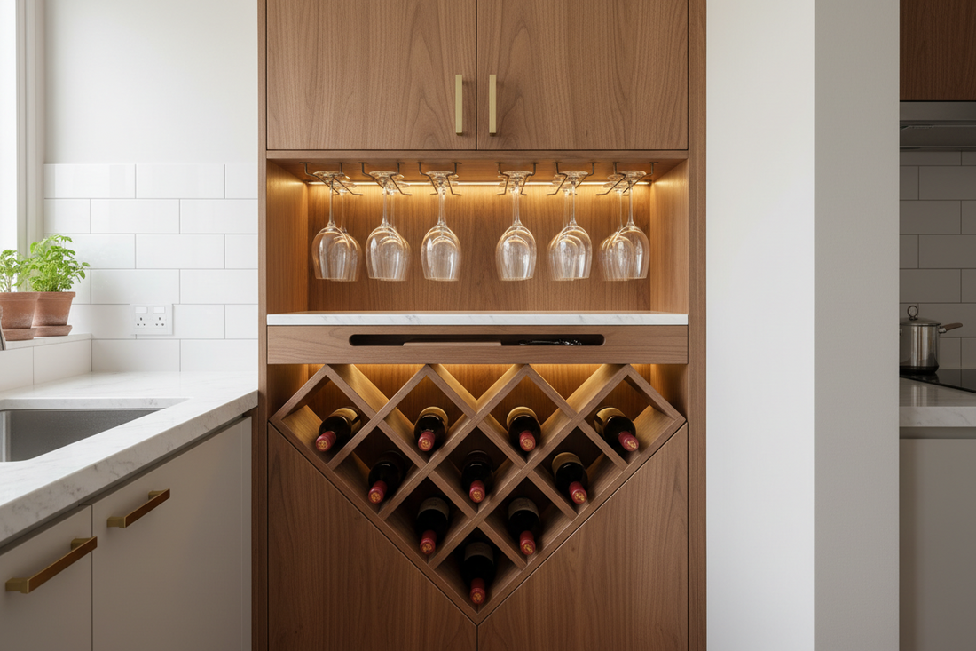 Cabinet and Wine Rack
