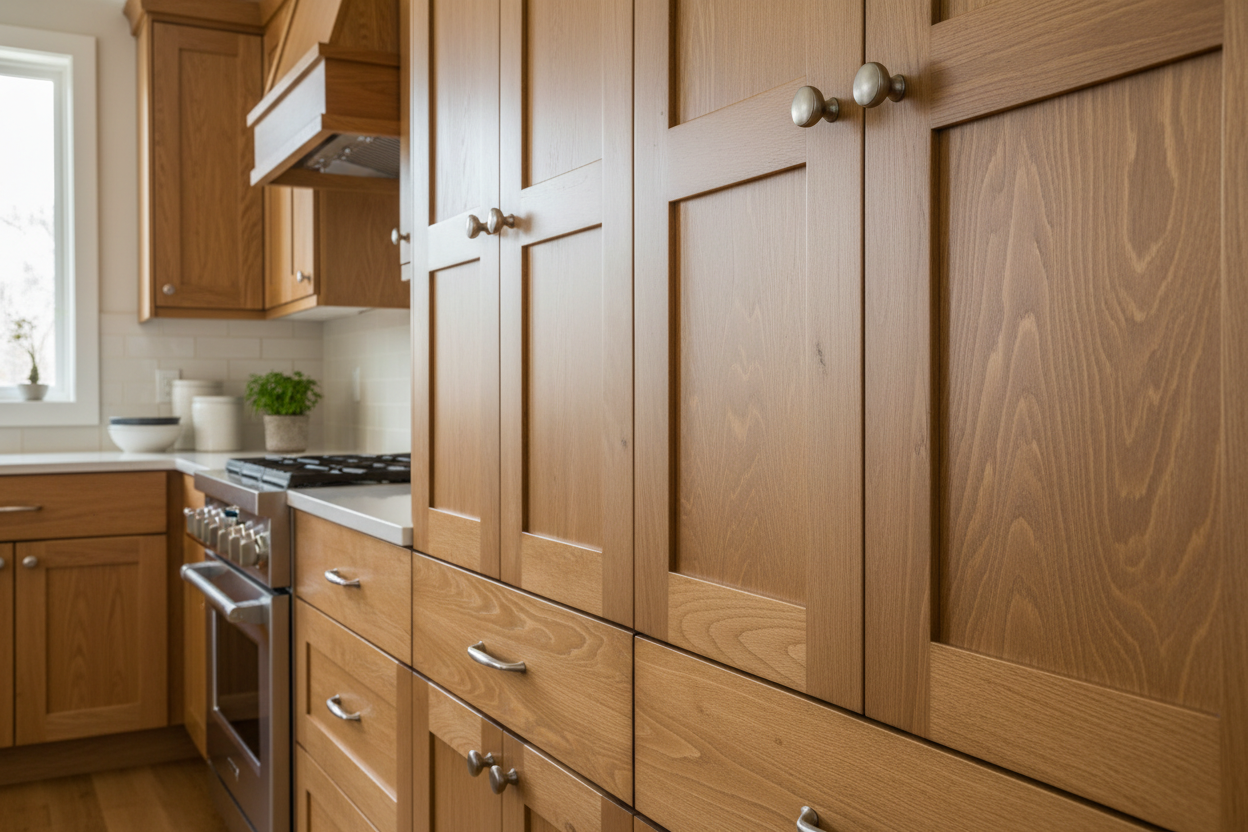solid wood cabinet doors